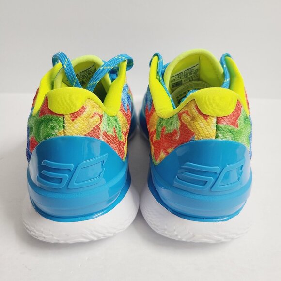NEW Under Armour UA Curry 1 Flotro Sour Patch Kids Shoes 3025633-300 Size 10